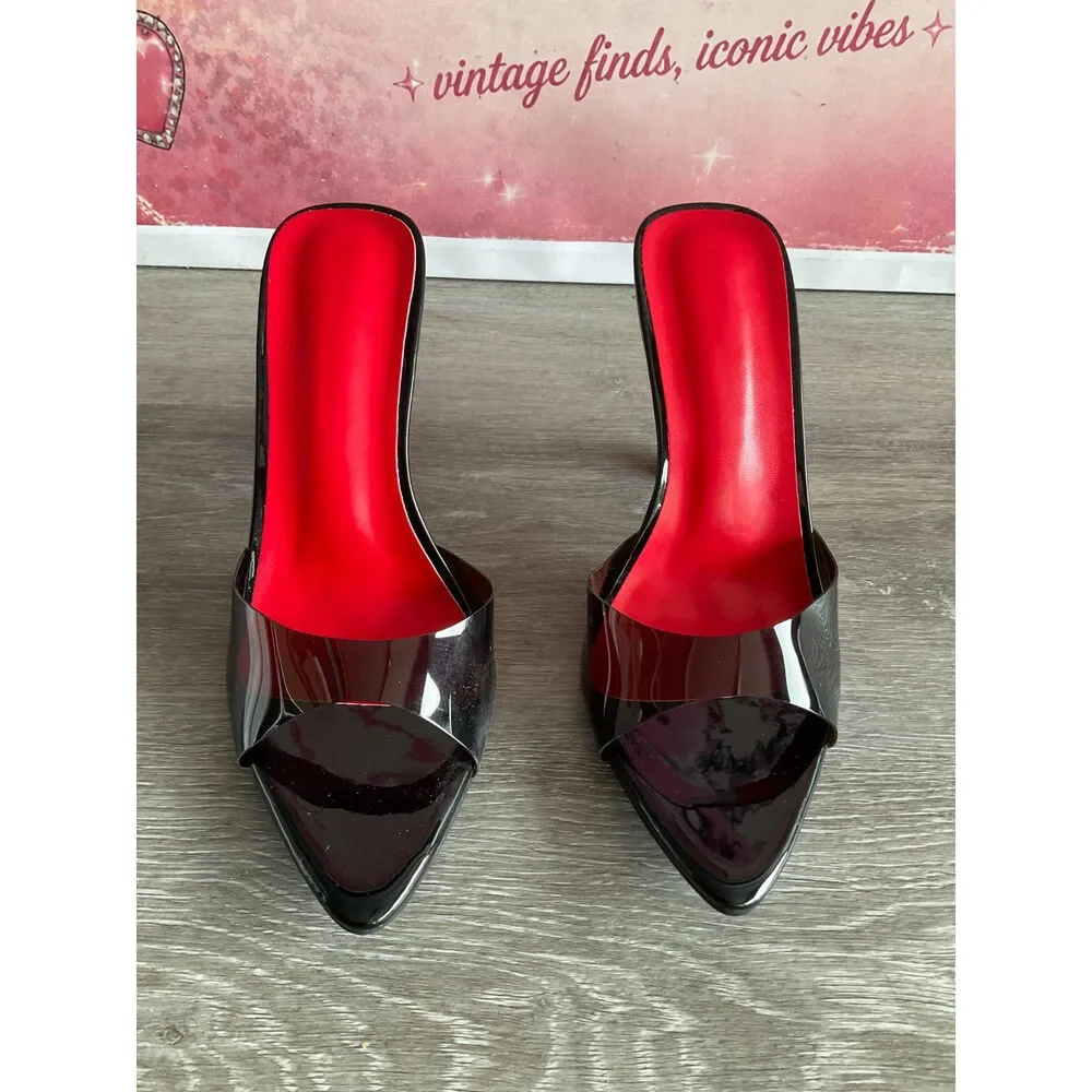 Astuccio Black Heel (Size W8.5)